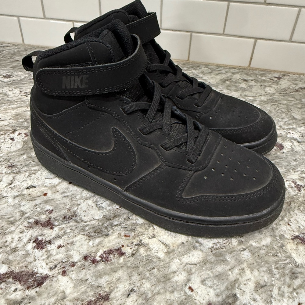 Nike Black Velcro High-Tops